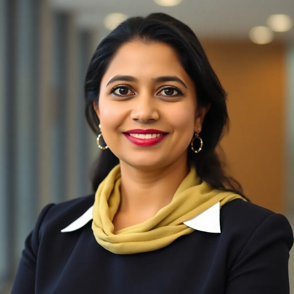 Portrait of Anjali Desai, Head of Curriculum.