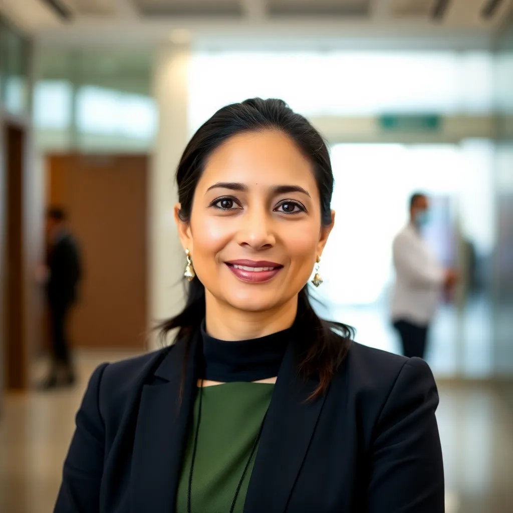 Portrait of instructor Anjali Desai.